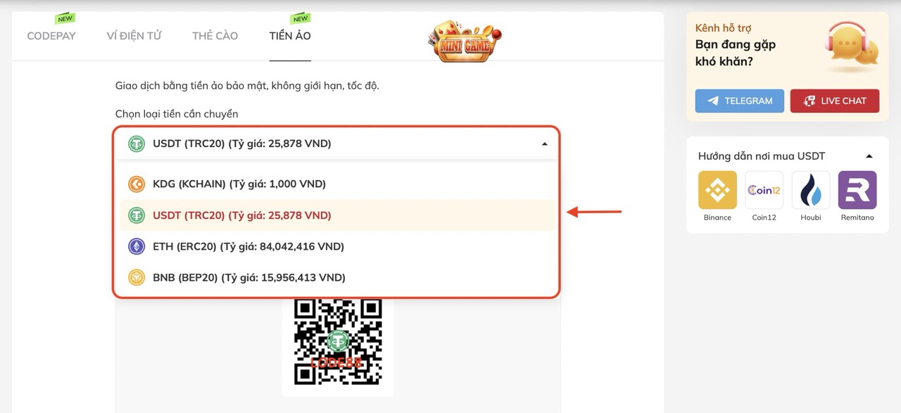 Hướng Dẫn Nạp Tiền lô đề online