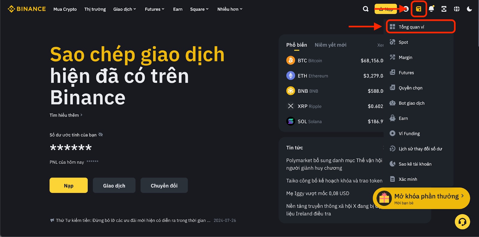 Nhập Số Tiền và Xác Nhận